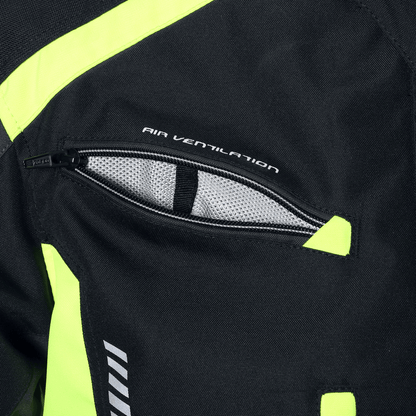 BÜSE Torino II Textiljacke schwarz/anthrazit Gr. L