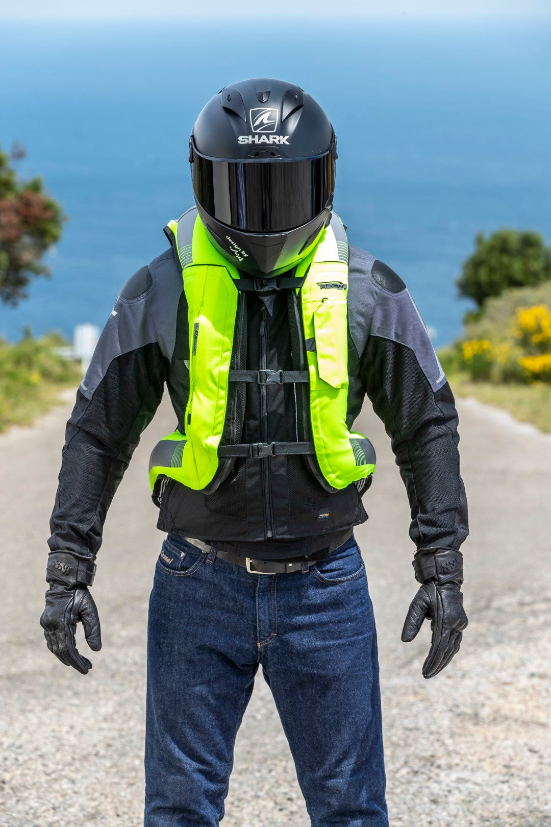 Helite Motorrad Turtle Weste 2.0